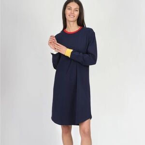 Sleepy jones twyla‎ sleep shirt colorblock